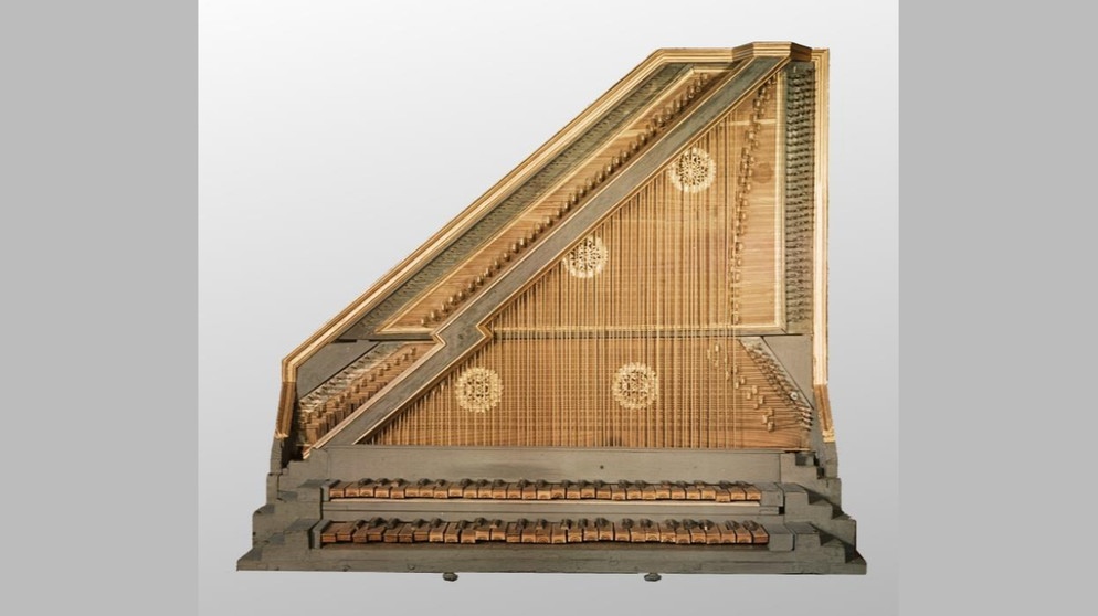 Klaviziterium Hochkant stehendes besaitetes Tasteninstrument Alte