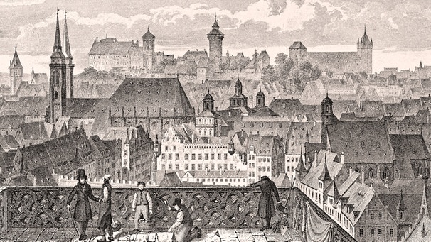Historische Stadtansicht Nürnberg | Bild: imago/imagebroker