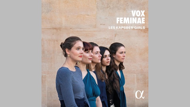 CD-Cover: Les Kapsber'Girls - Vox Feminae | Bildquelle: alpha