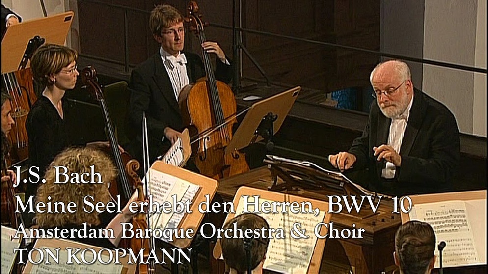 Bach: Meine Seel erhebt den Herren, BWV 10 (Ton Koopman, Amsterdam Baroque Orchestra & Choir) | Bildquelle: EuroArtsChannel (via YouTube)