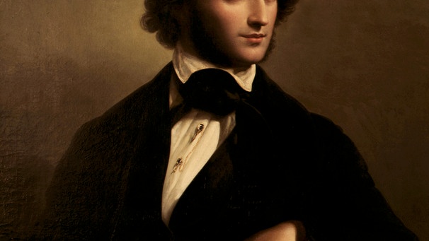 Felix Mendelssohn Bartholdy. Gemälde, 1847, von Wilhelm Hensel  | Bild: picture-alliance / akg-images