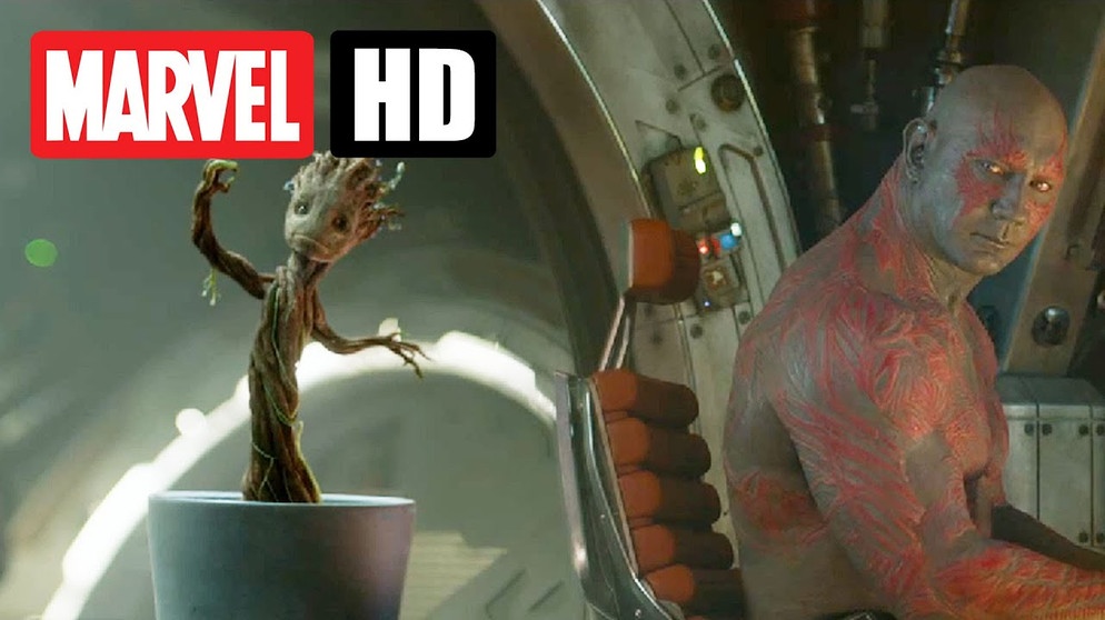 GUARDIANS OF THE GALAXY - Dancing Baby Groot - Exklusiver Clip | Deutsch - Marvel HD | Bildquelle: Marvel Deutschland (via YouTube)