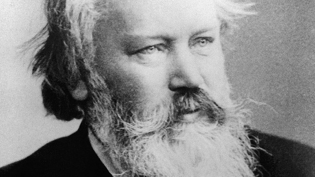 Der Komponist Johannes Brahms | Bildquelle: picture-alliance/dpa