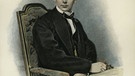 König Ludwig II. von Bayern, Lithographie nach einem Foto (um 1864) | Bild: picture-alliance/dpa