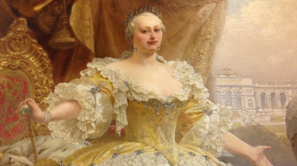 Gemälde der Kaiserin Maria Theresia | Bild: wikimedia.commons