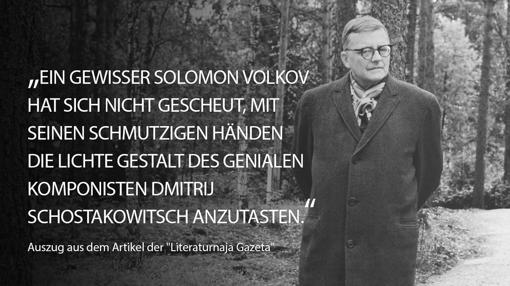 Zitate zu Schostakowitschs Memoiren Authentisch oder Zitate zu Schostakowitschs Memoiren Authentisch oder