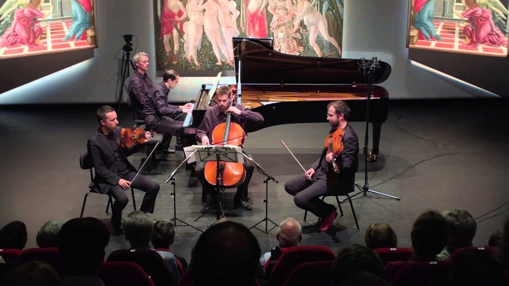 J. Brahms  Piano Quartet Nr. 2 A major Op. 26 | Bildquelle: FestivalWissembourg (via YouTube)
