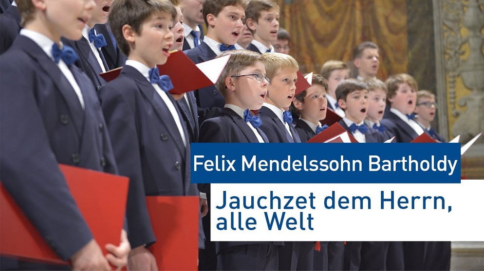 Jauchzet dem Herrn | Mendelssohn | Windsbacher Knabenchor | Sixtinische Kapelle | Bildquelle: Windsbacher Knabenchor (via YouTube)