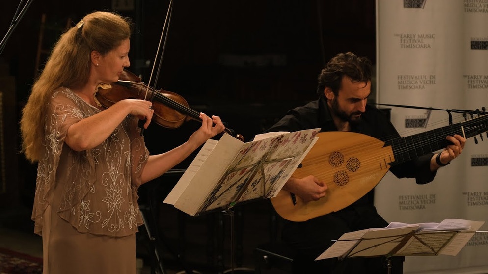 Rachel Podger & Daniele Caminiti ~ Isabella Leonarda - Sonata Duodecima | Bildquelle: Radio Romania Timisoara (via YouTube)
