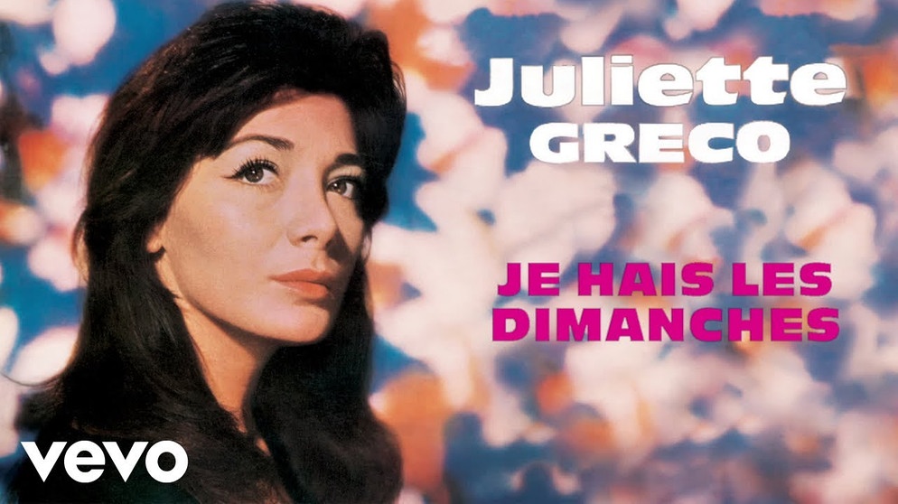 Juliette Gréco - Je hais les dimanches (Audio Officiel) | Bildquelle: JulietteGrecoVEVO (via YouTube)