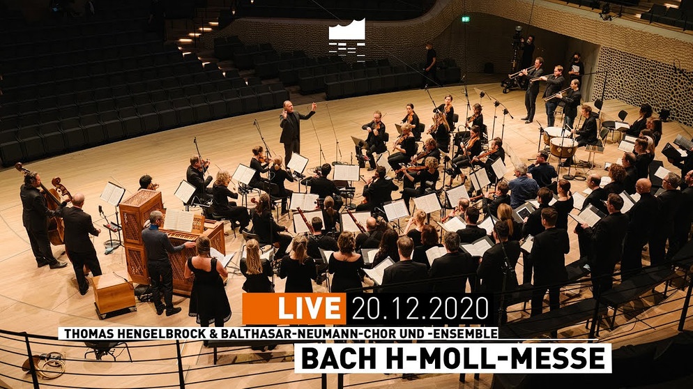 Elbphilharmonie LIVE | Bach h-Moll-Messe | Thomas Hengelbrock & Balthasar-Neumann-Chor und -Ensemble | Bildquelle: Elbphilharmonie Hamburg (via YouTube)