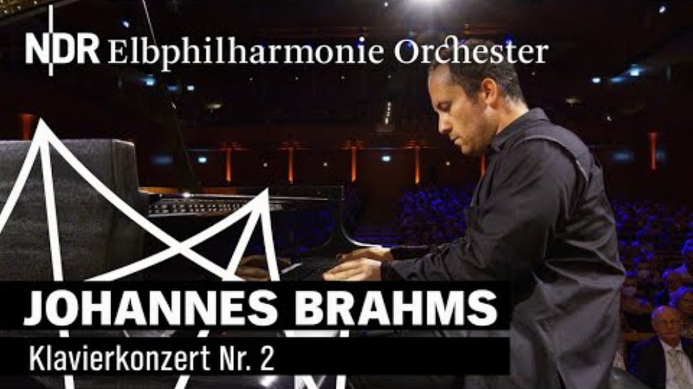 Brahms: Klavierkonzert Nr. 2 | Igor Levit & Alan Gilbert | SHMF 2022 | NDR Elbphilharmonie Orchester | Bildquelle: NDR Klassik (via YouTube)