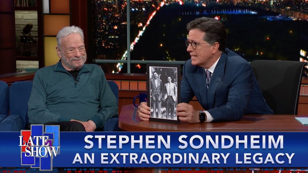 A Tribute To Stephen Sondheim - Extended Interview With Stephen Colbert | Bildquelle: The Late Show with Stephen Colbert (via YouTube)