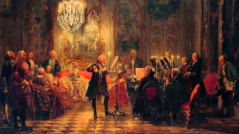 Friedrich II - 'Der Große' Flute Concertos | Christoph Huntgeburth Ensemble Sans Souci Berlin | Bildquelle: Essential Classical (via YouTube)