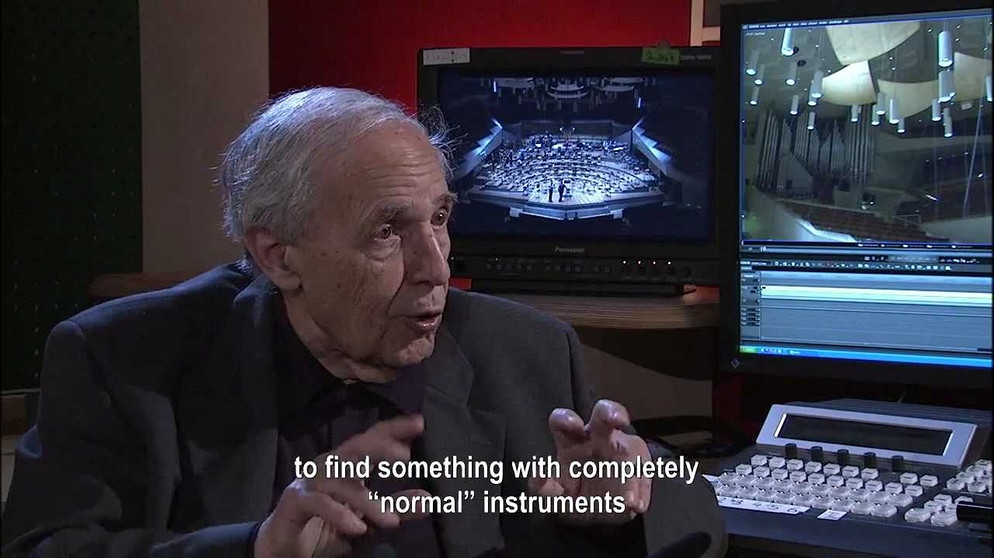 Pierre Boulez in conversation with Emmanuel Pahud | Bildquelle: Berliner Philharmoniker (via YouTube)