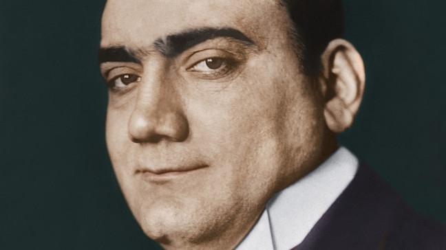 Der Tenor Enrico Caruso; Fotografie um 1912 | Bildquelle: picture alliance / akg