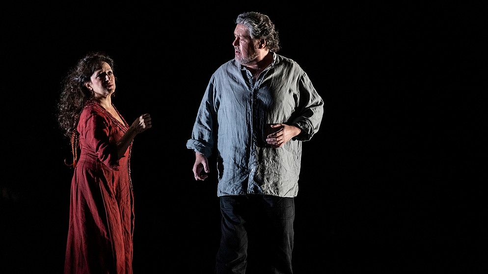 Krassimira Stoyanova (Ariadne), Stephen Gould (Bacchus) | Bildquelle: © Ludwig Olah