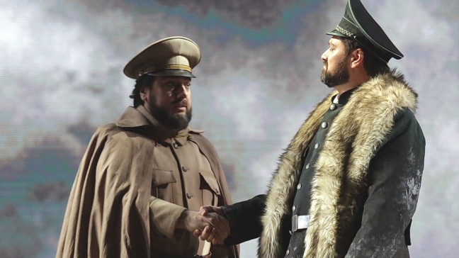 Ildar Abdrazakov und George Petean in Verdis "Attila" an der Mailänder Scala | Bildquelle: Brescia Amisano / Teatro alla Scala