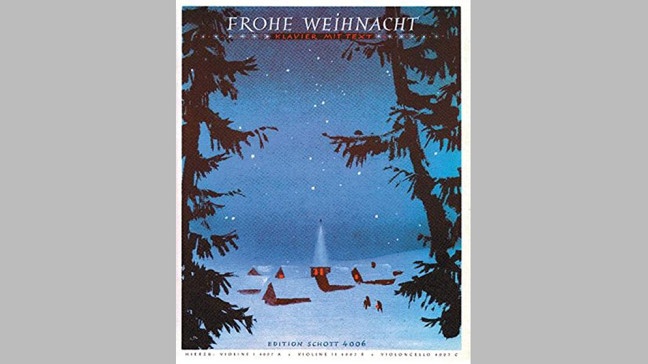 Noten-Cover "Frohe Weihnacht" für Klavier | Bildquelle: Verlag Schott
