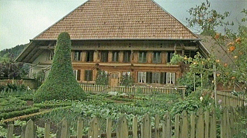 Bauerngärten im Emmental (1977): Filmemacher Dieter Wieland geht der Architektur der schönsten Bauerngärten im Emmental auf den Grund. | Bildquelle: BR