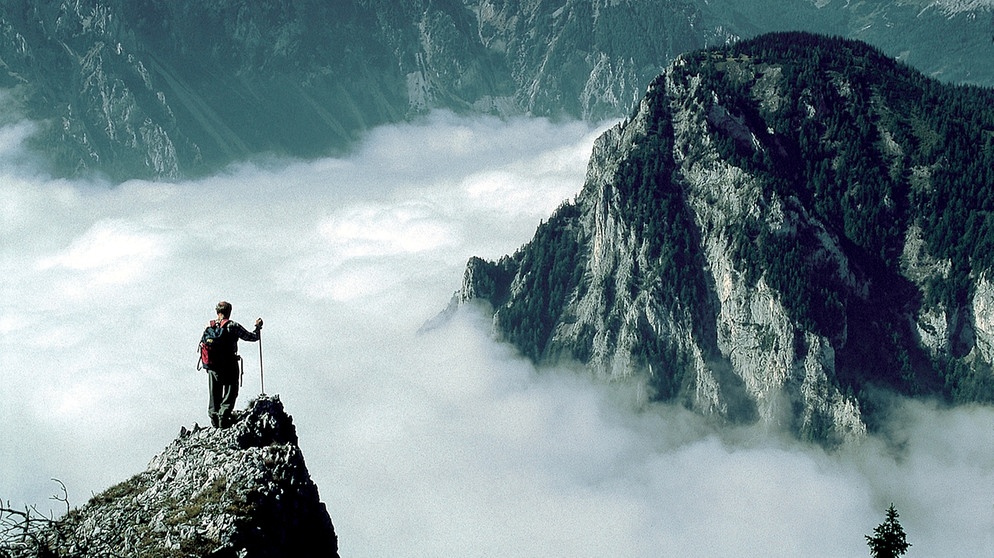 Der Gipfel des 2.277 Meter hohen Hochschwab in der österreichischen Obersteiermark ist ein beliebtes Ziel für Bergsteiger. | Bildquelle: BR/Tourismusverband Mariazeller Land
