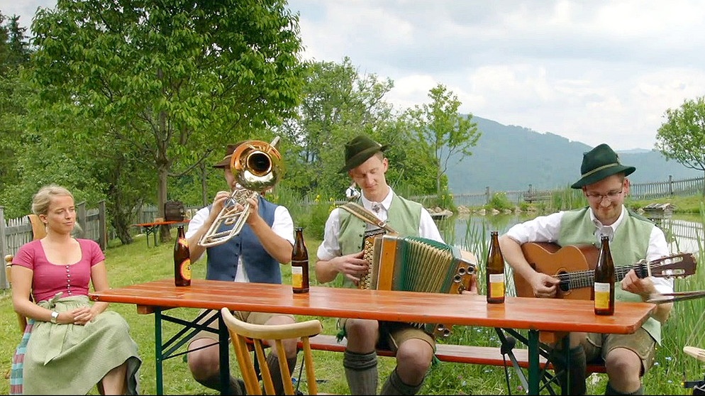 Die Wabach Musi bei Zsammg'spuit im Trauntal | Bildquelle: Bayerischer Rundfunk 2022