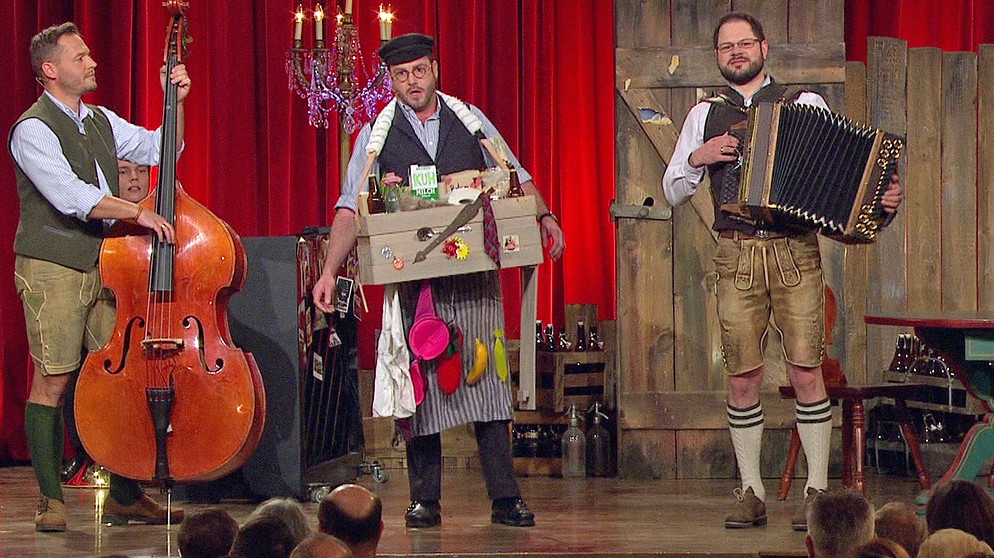 Das Trio Schleudergang zu Gast in der Volkssängerrevue Brettl-Spitzen X. | Bildquelle: BR