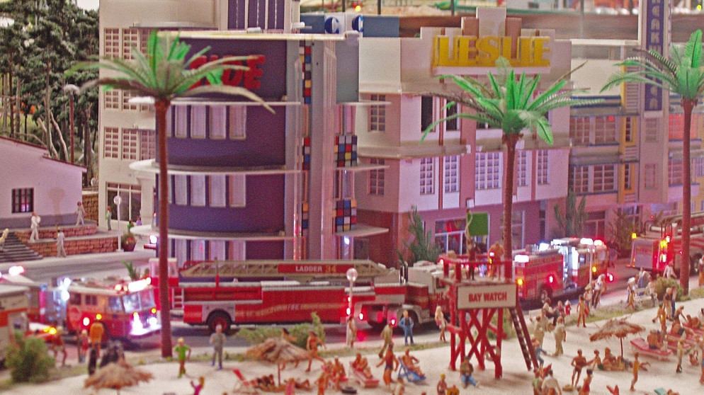 Ausschnitt aus dem Amerika-Teil des Miniatur-Wunderlandes. | Bildquelle: BR/SWR