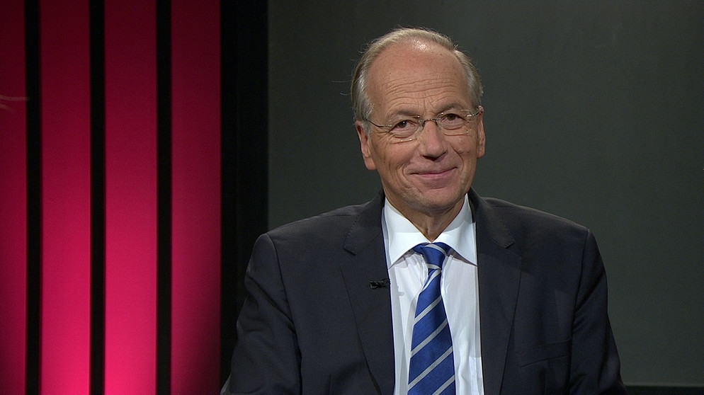 Ursula Heller im Gespräch mit Rudolf Taschner (Mathematiker und Sachbuchautor). | Bildquelle: BR
