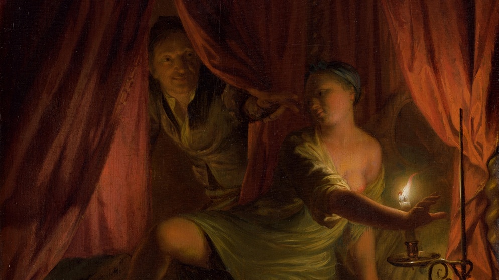 Gemälde "The Imprudence of Candaules" von Verkolje, Nikolaas (1673-1746) | Bildquelle: picture-alliance/dpa