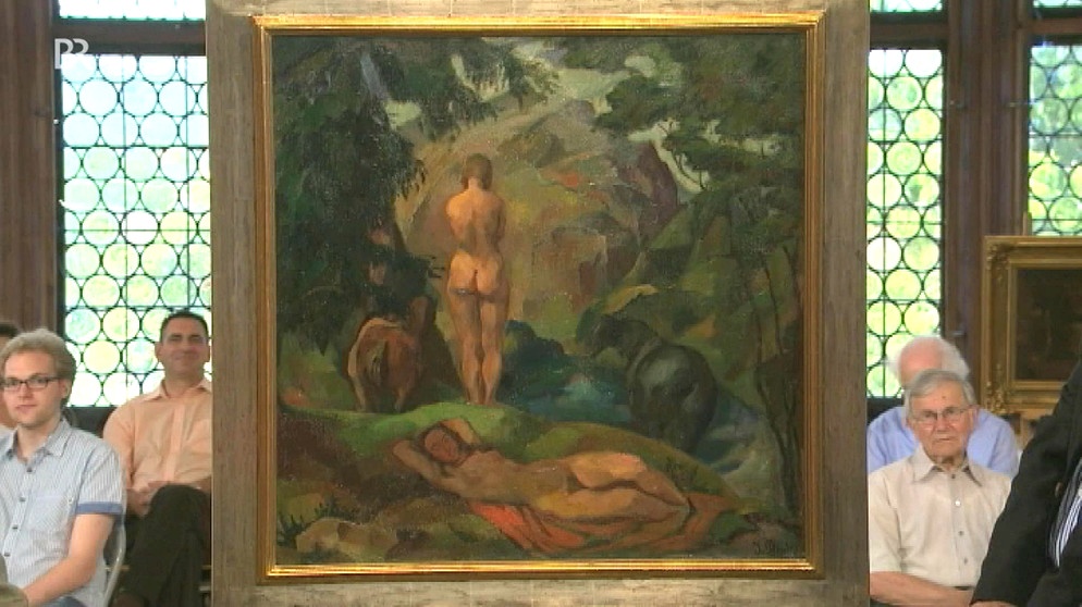 Kunst & Krempel - Akte in Landschaft | Bildquelle: Bayerischer Rundfunk