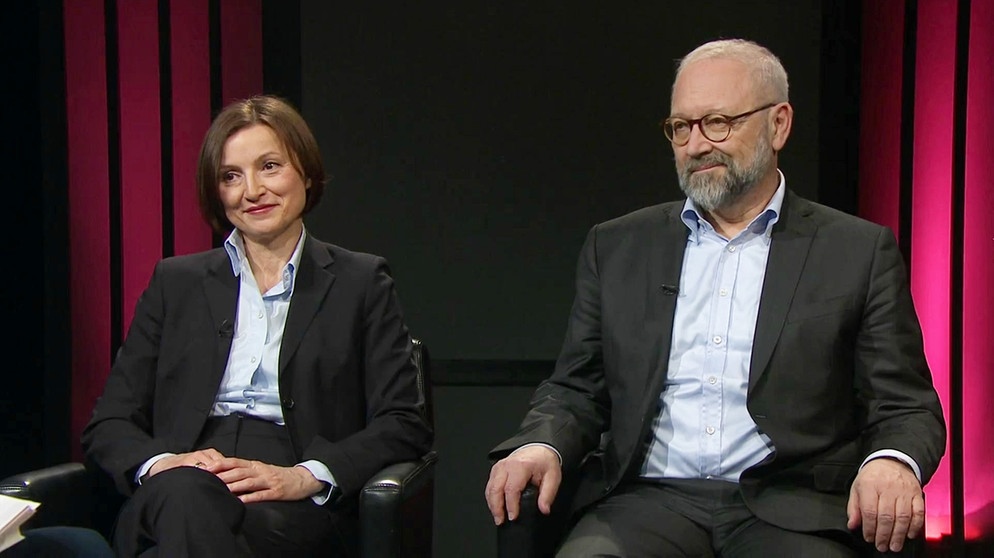 Marina und Herfried Münkler zu Gast im alpha-Forum | Bildquelle: BR