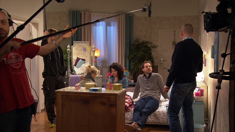 Am Set von "Sturm der Liebe" | Bildquelle: BR