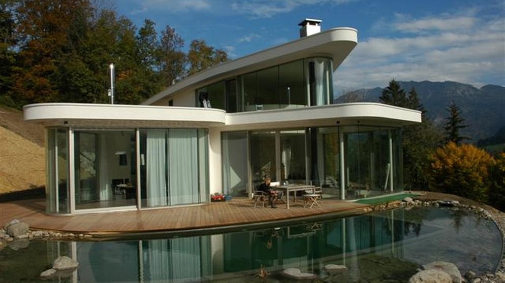 Ein Haus wie ein Schmetterling | Bildquelle: Wachter Architekten