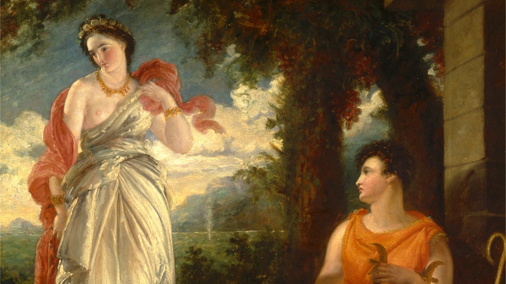 Gemälde "Venus und Anchises" von Benjamin Robert Haydon. | Bildquelle: picture-alliance/dpa