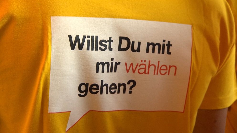 Aktion Wahl-O-Mat | Bildquelle: Bayerischer Rundfunk 2018